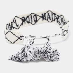 Dior J'Adior Woven Fabric Adjustable Bracelet