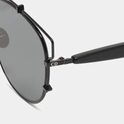 Dior Black Technologic Aviator Sunglasses