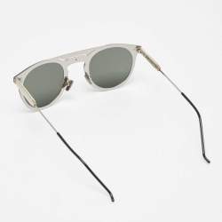 Dior Homme Grey Mirrored 0211S Round Sunglasses 