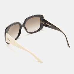 Dior Black/Ivory G4FHA Dior Lady Lady 1 Square Sunglasses