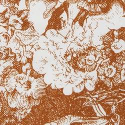 Dior White Toile de Jouy Silk Mitzah Scarf
