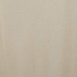 Pre Owned Dior Cream Cashmere Fringe Shawl
