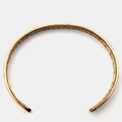Dior Jadior Revolution Enamel Gold Tone Bracelet