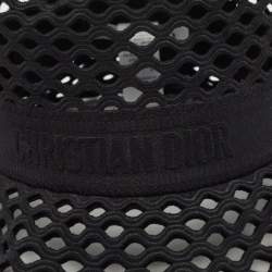 Dior Black Mesh Bucket Hat Size 58
