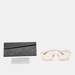 Dior Peach Stellaire Oversized Sunglasses
