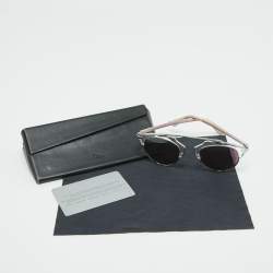 Dior Purple/Silver So Real Round Sunglasses