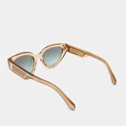 Bvlgari Bronze Gradient BV 8256 Cat Eye Sunglasses