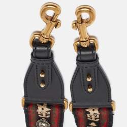 Dior Multicolor Embroidered Canvas Studded Shoulder Bag Strap