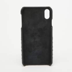 Dior Black Cannage Patent Leather iPhone XS Max Cover