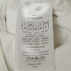 Christian Dior White Cotton Jacket M