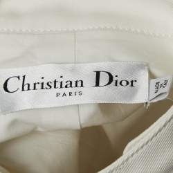 Christian Dior White Cotton Jacket M