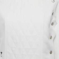 Christian Dior White Cotton Jacket M