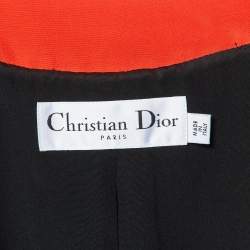 Dior Brown Camel Wool Mid-Length Coat L