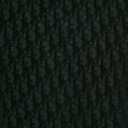 Christian Dior Black Oblique Embossed Cotton Jumper S