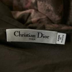 Christian Dior Pink Printed Cotton Dioriviera Toile de Jouy Maxi Shirt Dress M