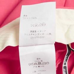 Christian Dior Pink Cotton Trousers L