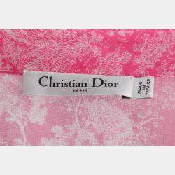 Christian Dior Robe Mi-Longue Dioriviera Cotton Dress