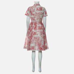 Pre Owned فستان كريستيان ديور ديوريفييرا قطني