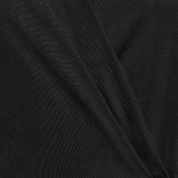 Pre Owned Dior Black Jersey Buckle Detail Wrap Effect Mini Dress S