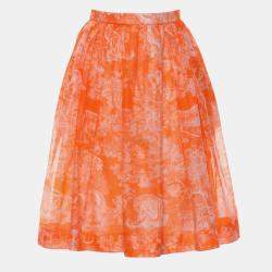 Christian  Dior Knee-Length Printed Skirt IT Women 38