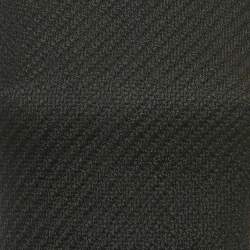 Christian Dior Black Textured Wool Pleated Top S