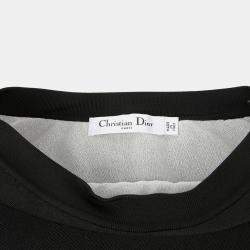 Dior Black Panel Skirt Size 36