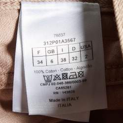 Dior Dusty Pink Denim Straight Fit Jeans S/Waist 31"