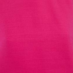 Christian Dior Pink Wool Blend Shift Dress L