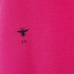 Christian Dior Pink Wool Blend Shift Dress L