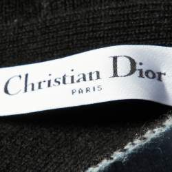 Dior Grey Cashmere Blend J'adior 8 Hooded Sweater S
