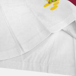 Dior White, Red Cotton T-Shirt Women Size 38