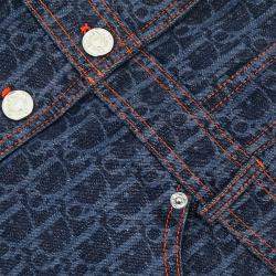Christian Dior Sleeveless Indigo Denim Dress Size 36