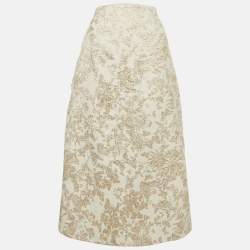 Alexander McQueen Multicolor Tweed Pencil Skirt M Alexander