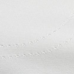 Pre Owned Dior White Stretch Knit J'adior Band Bralette Top M