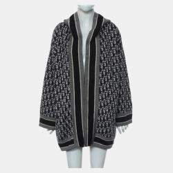 Pre Owned Dior Oblique Hooded Robe