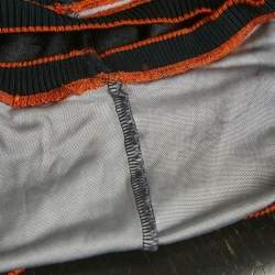 Pre Owned Christian Dior Vintage Navy Blue Jersey Flight Collection Tank Top M