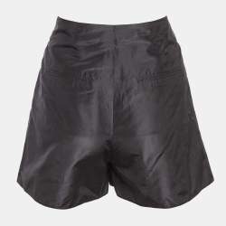 Pre Owned Dior Black SIlk A-Line Shorts S