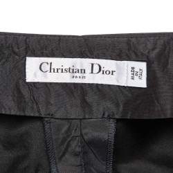 Pre Owned Dior Black SIlk A-Line Shorts S