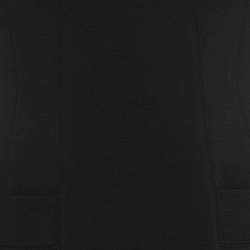 Pre Owned Christian Dior Vintage Black Stretch Knit Midi Dress M