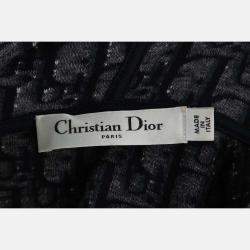Pre Owned Dior Velour Hooded Dress Size XS