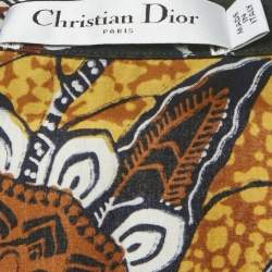 Pre Owned قميص كريستيان ديور قطني أخضر مطبوع مقاس متوسط - ميديم