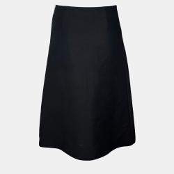 Pre Owned Dior Black Mid-Length Skirt