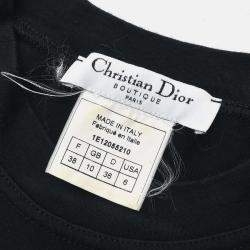Pre Owned Christian Dior Short Sleeve T-shirt Black #38