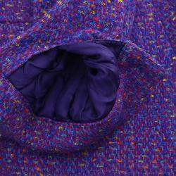 Pre Owned Christian Dior Coat Purple #M
