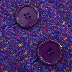 Pre Owned Christian Dior Coat Purple #M