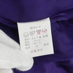 Pre Owned Christian Dior Coat Purple #M