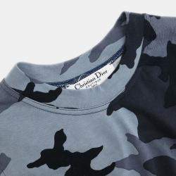 Pre Owned Christian Dior Sleeveless Tank Top Camouflage Gray #36
