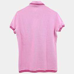 Pre Owned Christian Dior Short Sleeve Top Pink #44
