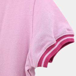 Pre Owned Christian Dior Short Sleeve Top Pink #44