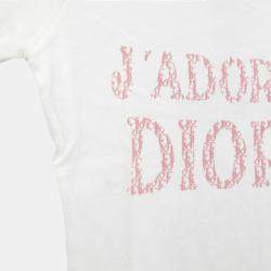 Pre Owned Christian Dior T-shirt White #40